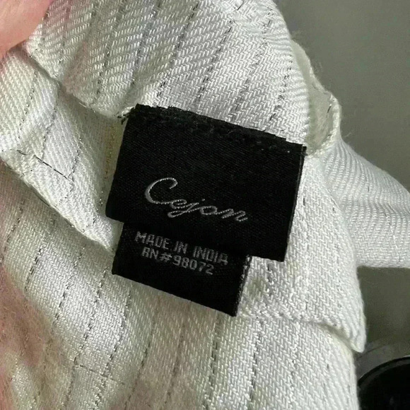 Cejon White Sequins Glittery Soft Rayon Metallic Formal  Scarf - Picture 7 of 8